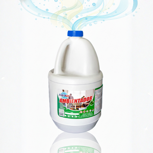 Envase de Ambientador Multiusos Deterya, limpiador de pisos biodegradable con fragancia duradera para desodorizar superficies y ambientes.