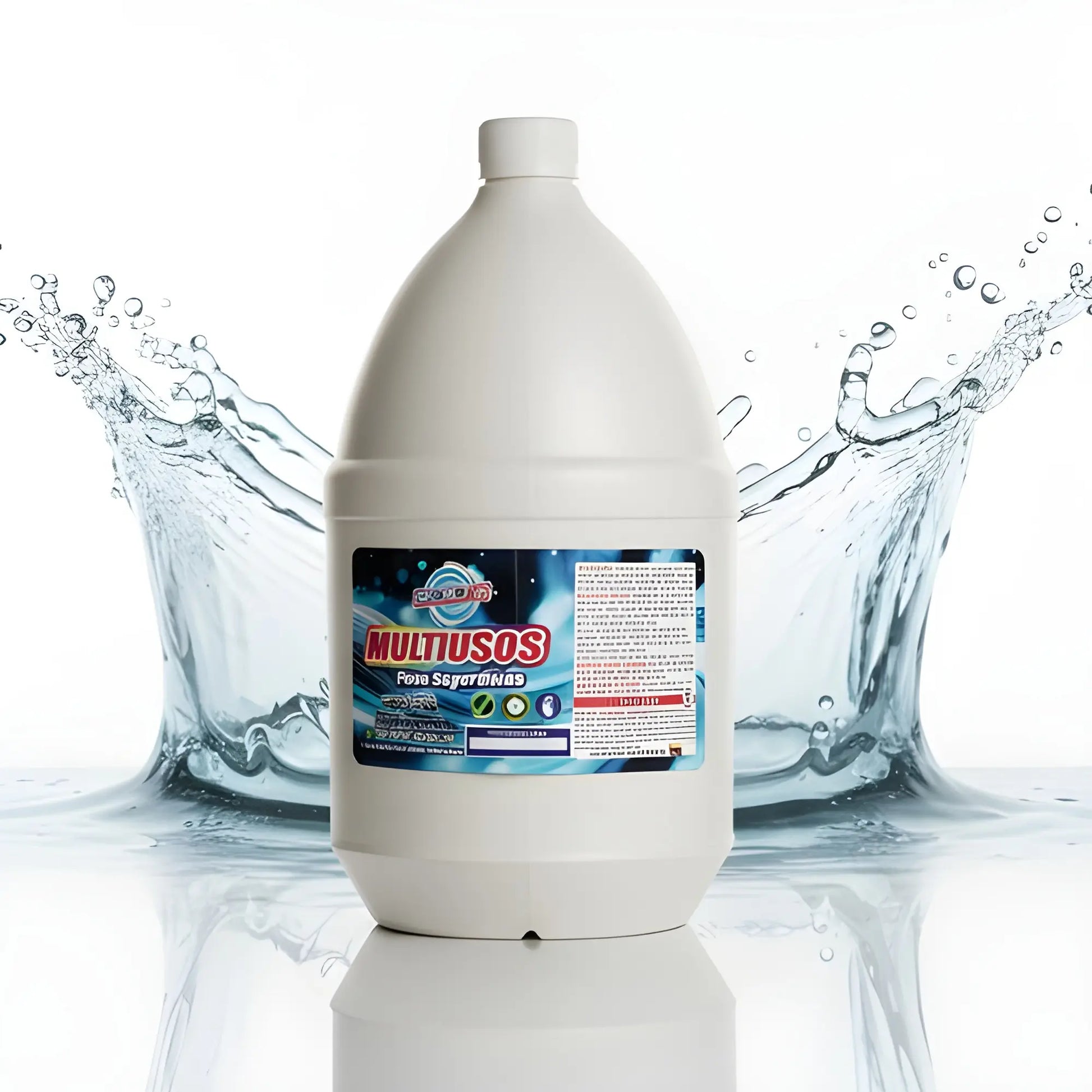 Envase de Detergente Líquido Multiusos Deterya, jabón biodegradable para limpieza de pisos, paredes y superficies en general, disponible en Bogotá.